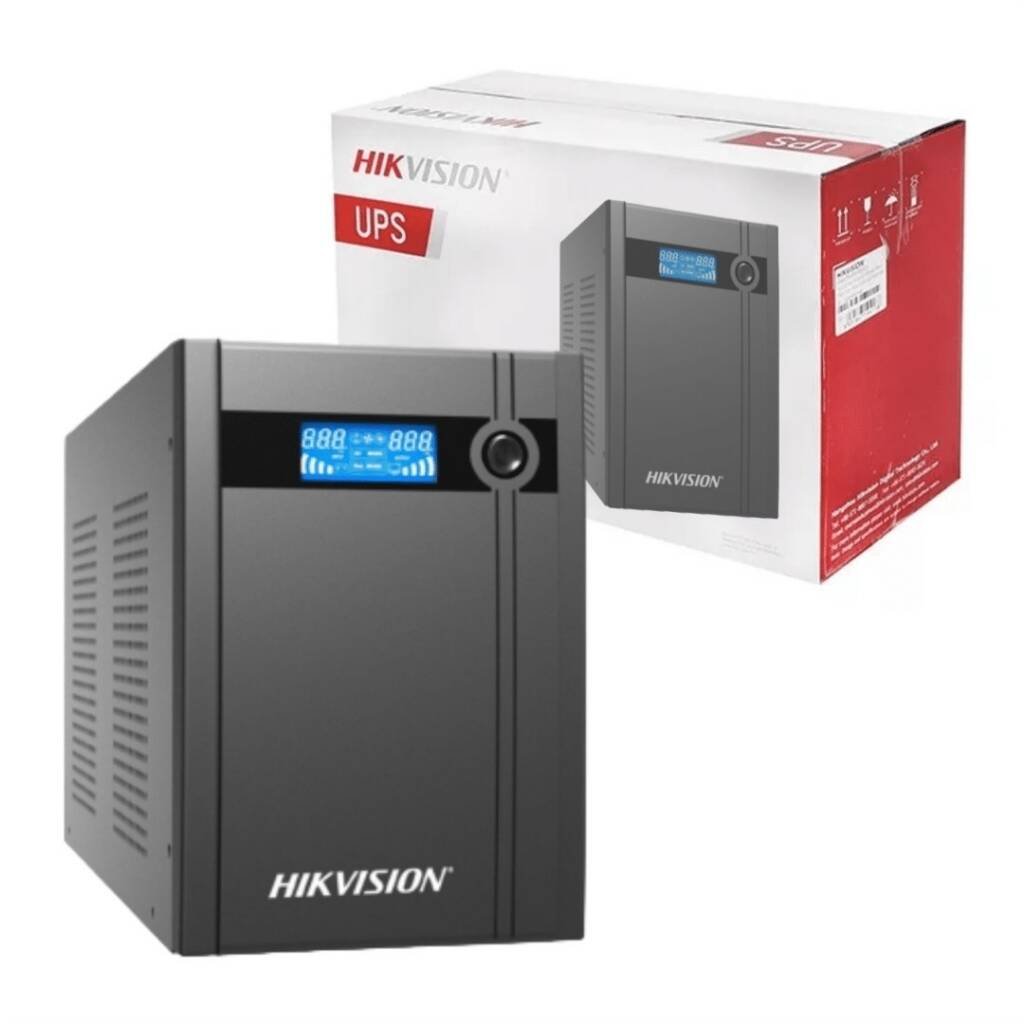 UPS Hikvision DS-UPS2000 2000VA 1200W Pantalla LCD